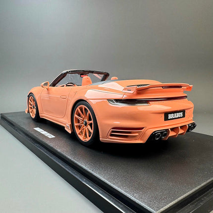 GT Spirit Porsche Brabus 900 Peetch 2024 Pink 1:18 Resin Model Car - fine detailed model replica