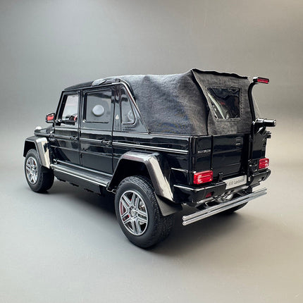 Almost Real Mercedes-Maybach G650 Landaulet 2017 Black 1:18 Diecast Model Car - scale model for display