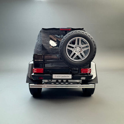 Almost Real Mercedes-Maybach G650 Landaulet 2017 Black 1:18 Diecast Model Car - fine detailed model replica