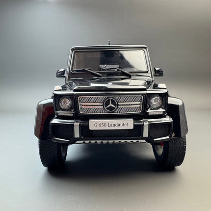 Almost Real Mercedes-Maybach G650 Landaulet 2017 Black 1:18 Diecast Model Car - premium collector scale model