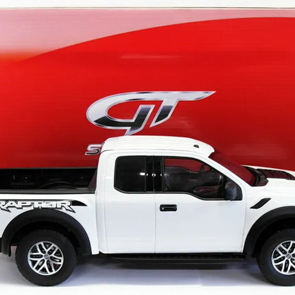 GT Spirit Ford Raptor 1:18 White Diecast Model Car - fine detailed model replica