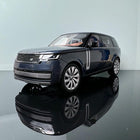 LCD Model Range Rover Honor Genesis Long Edition 2022 Blue 1:18 Diecast Model Car - detailed collector display model