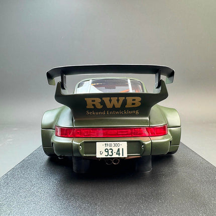 GT Spirit Porsche RWB 964 GT559 Green 1:18 Resin Model Car - premium collector scale model