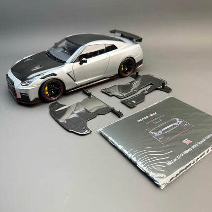 MH Nissan GT-R Nismo R35 Special Edition 1:18 Diecast Model Car - detailed model car replica