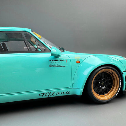 GT Spirit Porsche 911 RWB Tiffany 2020 1:12 Resin Model Car - scale model for display