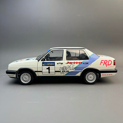 Original Factory Volkswagen Jetta MK2 Square Headlight 1:18 Diecast Model Car - collectible scale model car