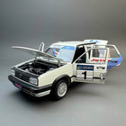 Original Factory Volkswagen Jetta MK2 Square Headlight 1:18 Diecast Model Car - detailed collector display model