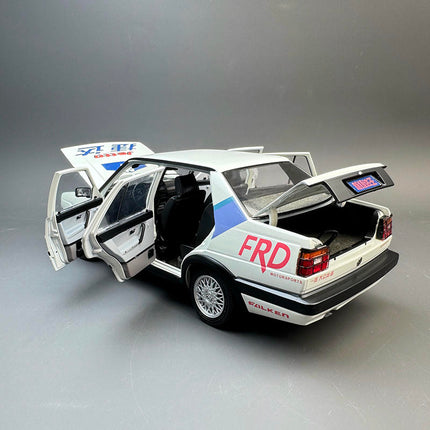 Original Factory Volkswagen Jetta MK2 Square Headlight 1:18 Diecast Model Car - detailed die-cast style model