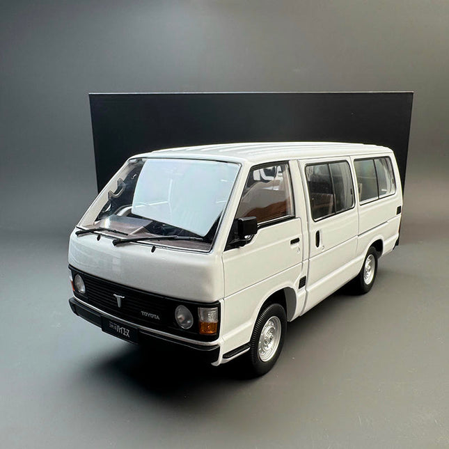Original Factory Toyota HiAce YH50 Van 1:18 Diecast Model Car - detailed collector display model