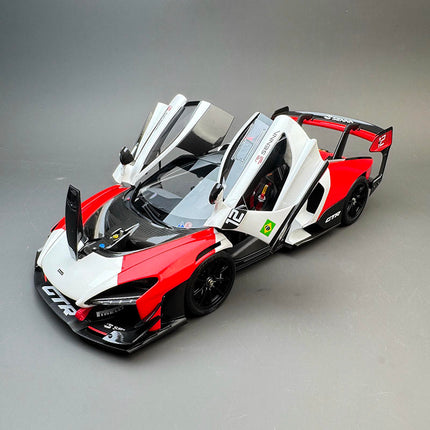 LCD Model McLaren Senna GTR 1:18 Diecast Model Car - scale model for display