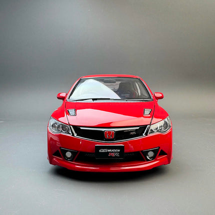 Motorhelix Honda Civic Type R FD2 Mugen RR Mugen Red 1:18 Diecast Model Car - fine detailed model replica