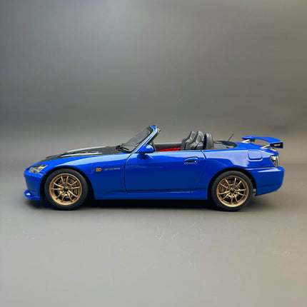 Motorhelix Honda S2000 MUGEN Blue 1:18 Diecast Model Car - fine detailed model replica