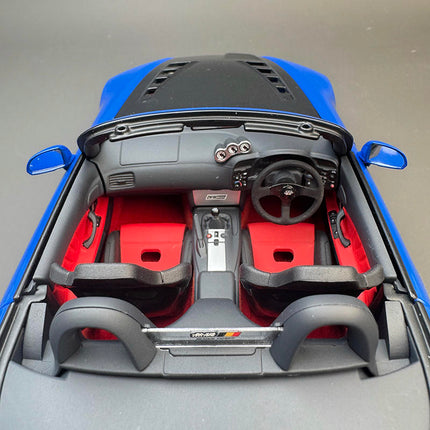 Motorhelix Honda S2000 MUGEN Blue 1:18 Diecast Model Car - scale model collectible piece