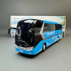 King Long Longwei II XMQ6127 Bus Blue 1:38 Diecast Model Bus - detailed collector display model