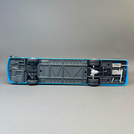 King Long Longwei II XMQ6127 Bus Blue 1:38 Diecast Model Bus - collector edition scale model