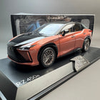 YX Car Model Lexus RZ450e 2010s SUV White 1:18 Diecast Model Car - detailed collector display model