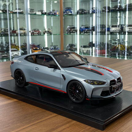 1/18 GT Spirit BMW M4 CSL (G82) Coupe Grey Model Car - detailed collector display model