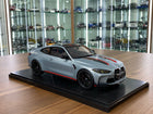 1/18 GT Spirit BMW M4 CSL (G82) Coupe Grey Model Car - detailed collector display model