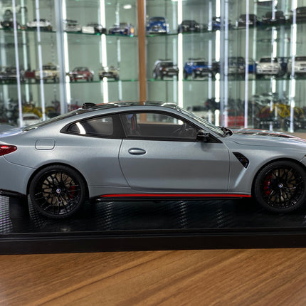 1/18 GT Spirit BMW M4 CSL (G82) Coupe Grey Model Car - collectible scale model car