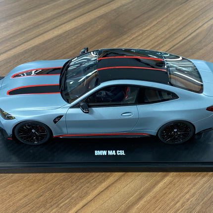 1/18 GT Spirit BMW M4 CSL (G82) Coupe Grey Model Car - scale model for display