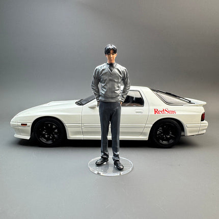 Whelart Mazda Savanna RX-7 FC3S Initial D 1:18 Diecast Model Car - scale replica for enthusiasts