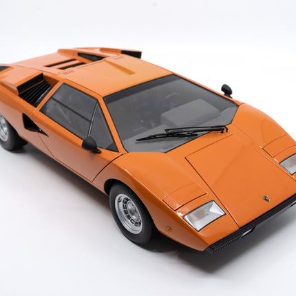Kyosho Lamborghini Countach LP400 Orange 1:12 scale model