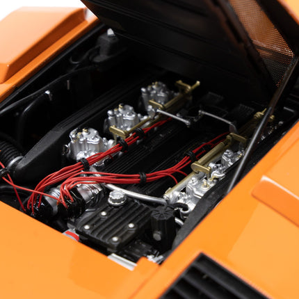 Kyosho Lamborghini Countach LP400 Orange 1:12 scale model