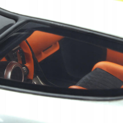 Koenigsegg Regera 2018 Crystal White GT Spirit 1:18 Diecast Model GT391 With Custom Number Plates