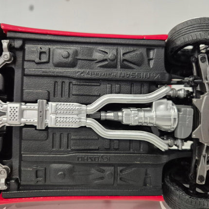 Kyosho Nissan 300ZX 1:18 Diecast Model Car, Custom Plates, Collector Display