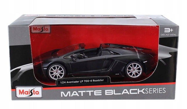https://a.allegroimg.com/original/11ad9e/69c6dbc045fcada1ca291a9c9b67/Lamborghini-Aventador-Roadster-Cabrio-2012-Maisto-1-24-Matte-Black-Series-Stan-opakowania-oryginalne