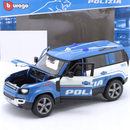 https://a.allegroimg.com/original/114a46/17a8e4404b99a87437d0a6fa9f3e/Land-Rover-New-Defender-110-Polizia-di-Stato-2022-Bburago-1-24-Policja-1-24-EAN-GTIN-4893993017584