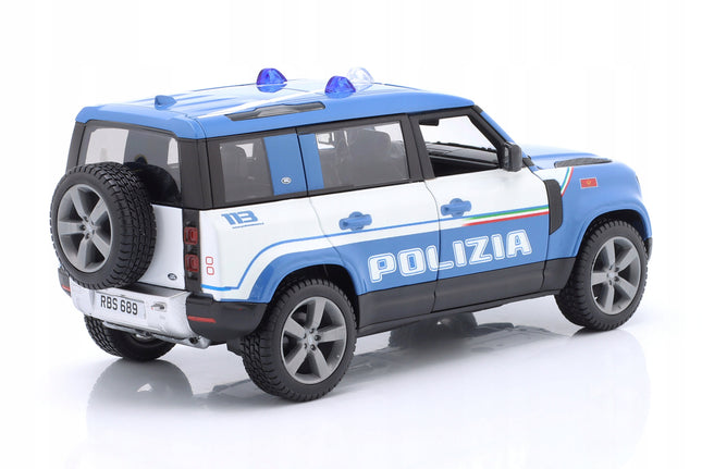 https://a.allegroimg.com/original/11c506/83f438fb4feeb986fd37e5b19e32/Land-Rover-New-Defender-110-Polizia-di-Stato-2022-Bburago-1-24-Policja-1-24-Stan-opakowania-oryginalne