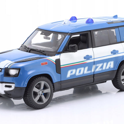 https://a.allegroimg.com/original/11686e/2b679c6c4a6b8f4ad8724833e1dd/Land-Rover-New-Defender-110-Polizia-di-Stato-2022-Bburago-1-24-Policja-1-24