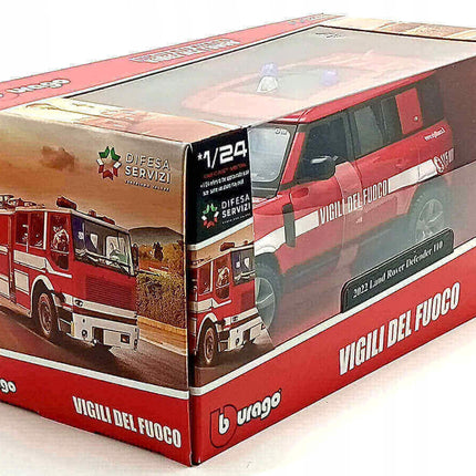 https://a.allegroimg.com/original/111986/4f37ee0f4a13808e8cbf92cf65bf/Land-Rover-New-Defender-110-Vigili-del-Fuoco-Straz-Pozarna-Bburago-1-24-EAN-GTIN-4893993017669