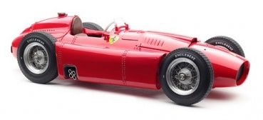 Red classic Formula 1 diecast model car in 1:18 scale with realistic details