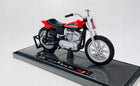 Maisto 1972 Harley-Davidson XR750 1:18 Diecast Motorcycle Model Metal Collectorr with Custom Plates