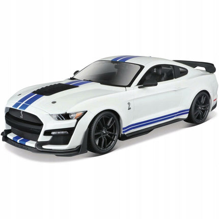 Maisto 2020 Ford Mustang Shelby GT500 1:18 Diecast Model with Custom Plates