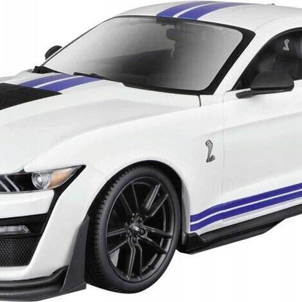 Maisto 2020 Ford Mustang Shelby GT500 1:18 Diecast Model with Custom Plates