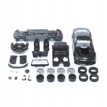 Maisto Chevrolet Camaro ZL1 1:24 Model Kit Diecast – Graphite Metallic, Buildable Car with Moving Parts