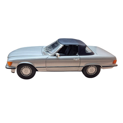 Mercedes-Benz 350 SL Diecast Model Car 1:18 NOREV - Personalized Plates