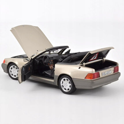 Mercedes-Benz 500 SL (R129) 1989 Diecast Model Car with Custom Plates
