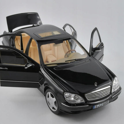 Mercedes-Benz S55 AMG (W220) Diecast Model Car 1:18 - Custom Plates
