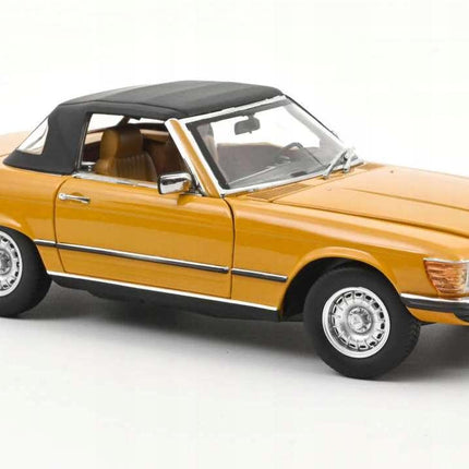 Mercedes 450 SL Diecast Model Car (1:18 Scale) with Custom Plates