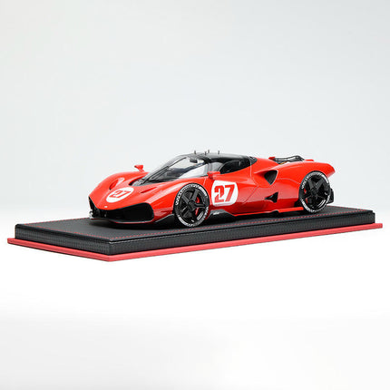 Motorhelix Nilu27 Red 1:18 Resin Model Car - collectible scale model car