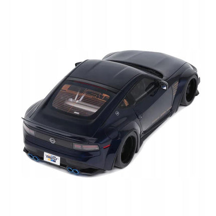 Nissan 400Z 2023 Midnight Blue GT Spirit 1:18 Diecast Model GT494 With Customized