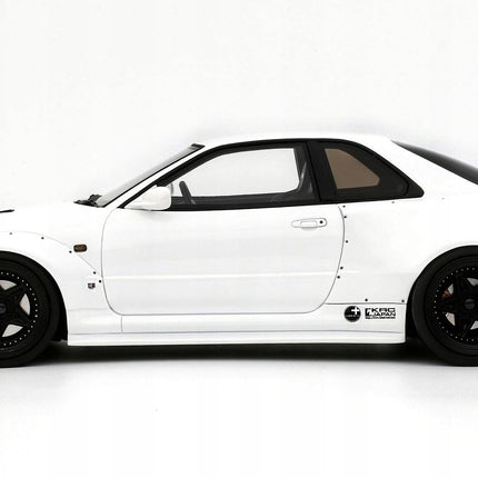 Nissan Skyline GT-R R34 KRC Body Kit 2019 1:18 Resin Model OTTO Mobile Pearl White Limited Edition Collectible