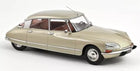 Diecast model car beige Citroen DS classic 1:18 scale with detailed interior