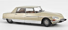 1:18 scale diecast classic sedan model car in metallic beige with detailed interior