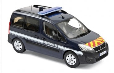 1:18 scale diecast French police van model with blue lights and detailed markings