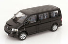 Black diecast model van with detailed interior, 1:18 scale collectible vehicle